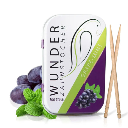 Wunderzahnstocher – 100 Aromatisierte Zahnstocher