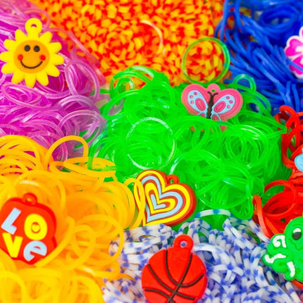 Blinky Loom Gummibänder Starterset – Kreativ-Set für Kinder