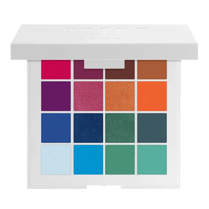 Lidschatten-Palette mit 16 Multi-Finish-Farben