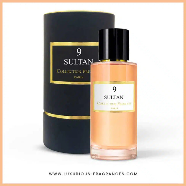Sultan Prestige 9 – 50 ml Würziger Herrenduft mit orientalischer Eleganz
